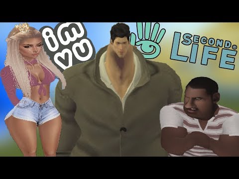 THE WORST ONLINE DATING GAMES EVER (Second Life & IMVU)