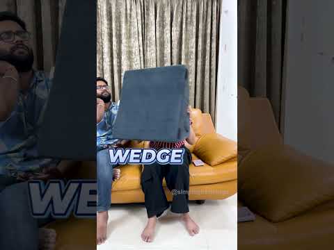 Say Goodbye to Back Pain with this FOVERA Wedge Pillow