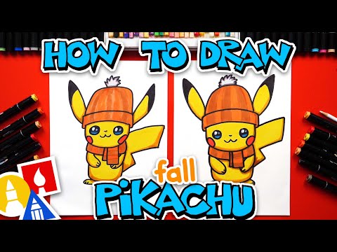 How To Draw Fall Pikachu