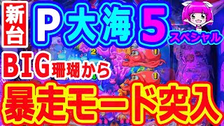 BIG珊瑚から～暴走モード突入！『P大海物語5スペシャル』