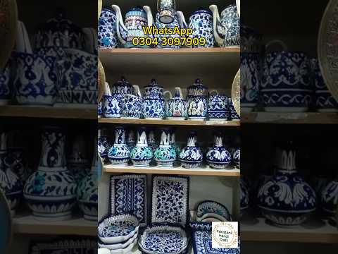 Blue Pottery. #you #worktable #art #youtube #homedecor #fashiontrends