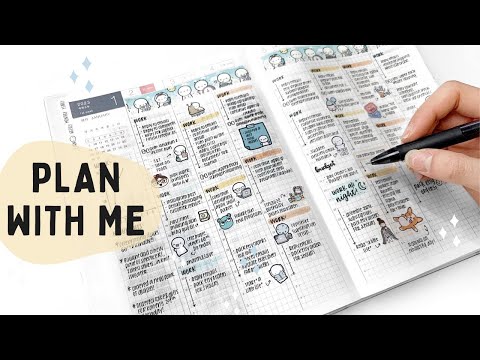 Weekly Plan With Me: First of 2023! | Hobonichi Cousin