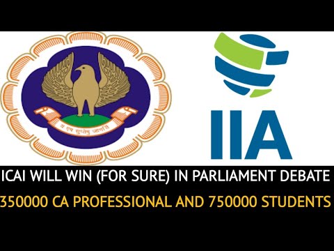 |CA VS IIA| Political views| Debate In Parliament Of India| ICAI WILL WIN 🏆|