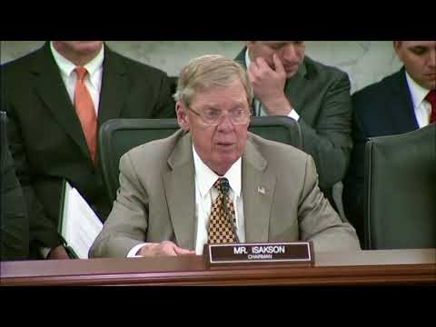 Isakson Opening Remarks at Senate VA Committee Hearing on DOL-VETS Nomination