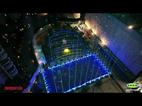 Drone Show for IKEA Bengaluru Launch | Most amazing drone show | Orion Mall | Best Drone Display