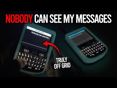 This ENCRYPTED Off Grid Communicator Is Totally Private!