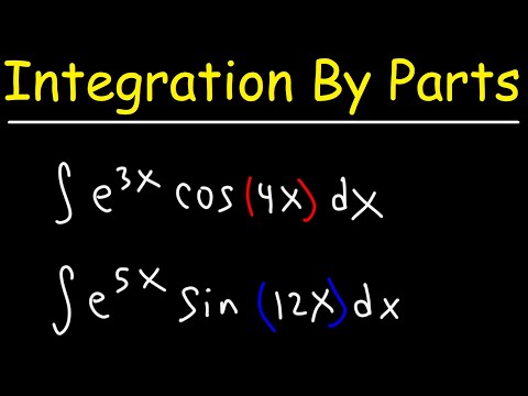 Integration By Parts - Integral of e^x Sinx Form