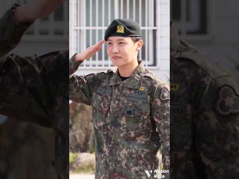 Bts jhope discharge in military #shorts #jhope #btsjhope