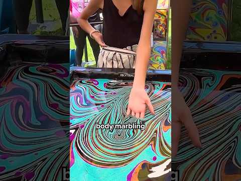 I Tried Body Marbling!