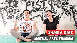 Shaira Diaz Trains for GMA7 TV Series “Lolong”