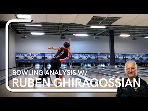 Bowling Analysis with Ruben Ghiragossian | Kegel Training Center | Private Lesson