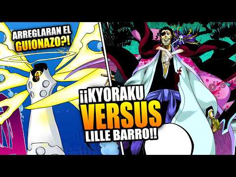 BLEACH | ¡La MEJOR PELEA! KYORAKU vs LILLE BARRO ¿Como fue en el MANGA? #bleach2024 #bleach