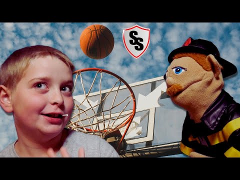 Safety Steve Gets Schooled in Basketball