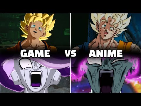 Dragon Ball Sparking! Zero  - Game Vs Anime Side By Side Comparison