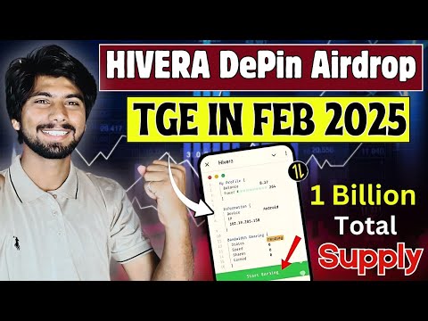 Hivera depin airdrop Today | free crypto airdrop, Same Nodepay & Grass Mining