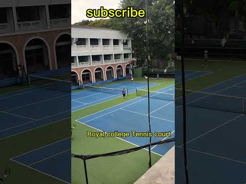 Royal college Tennis court❤️#viralvideo#shortvideo #travel #tennis #sports❤️❤️👍🎉❤️👍