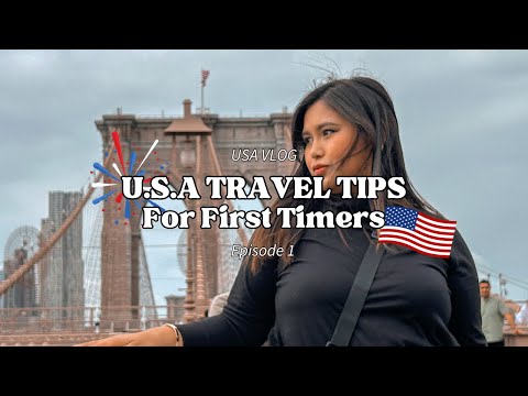 U.S.A TRAVEL TIPS FOR FIRST TIMERS 🇺🇸 | U.S.A Vlog: Episode 1