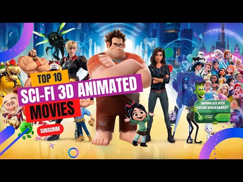 Top 10 Science Fiction 3D Animation Movies | Must watch list in 2023 | Best Science Fiction movies