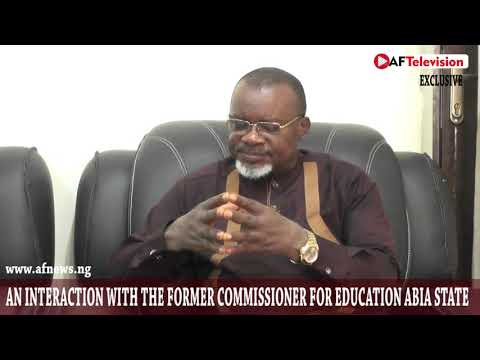 Dr. K.C.K Nwangwa: AF Television interaction with former Abia State Commissioner for Education