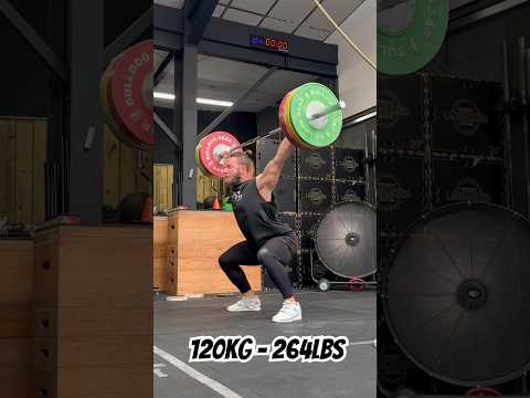 120kg - 264lbs FOR HOW MANY SNATCH POWERS? #PowerBuilding