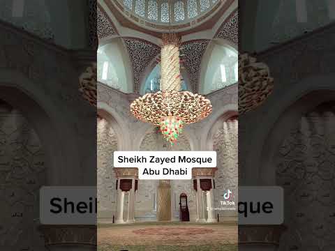 Sheikh Zayed Grand Mosque Abu Dhabi #shorts #short #video #ytshorts #youtubeshorts #trending #viral