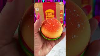 Fast Food Fidget Meal Satisfying Video ASMR! 🍔🍟🥤#shorts