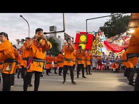 2024青森ねぶた祭り　8月2日　日立連合ねぶた委員会/凱立会(がいりゅうかい) 音出し