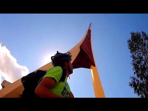 Riga TV Tower (EU's Tallest) & Lucavsala Island Park | City Skate Guide #1