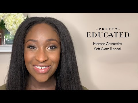 Mented Cosmetics Soft Glam Makeup Tutorial | PRETTY EDUCATED