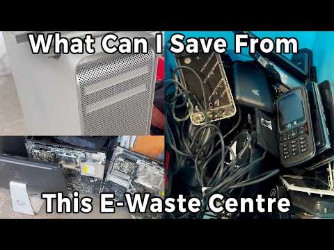 Dumpster Diving an E-Waste Centre