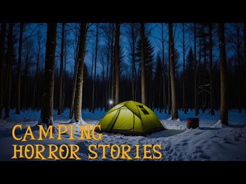 10  Scary Camping In The Woods Horror Stories | With Rain Sounds | True Scary Stories