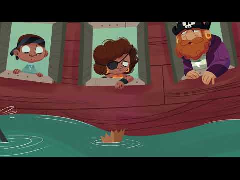 Los niños piratas: Un mal día en la escuela pirata - The Reading Corner