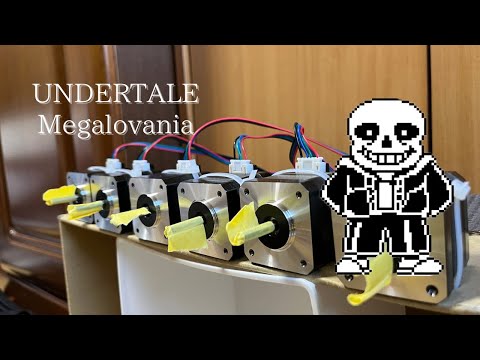 【UNDERTALE】Megalovania【ステッピングモーター演奏】