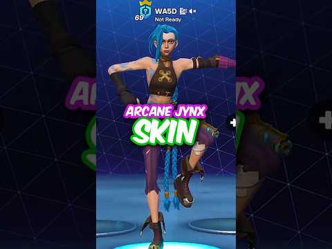 How To Get The ARCANE JINX Skin In Fortnite For FREE!