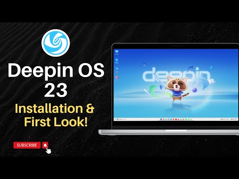 Deepin OS 23: Installation & First Look!