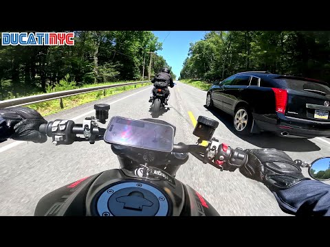 Brother! Brother! Putzing up Route 97 - Hawks Nest to Catskills TT Stage 1 v2092