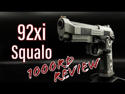 Beretta 92xi Squalo - 1000rd Review - Beautiful... but does it Perform?