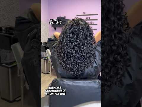 Curly Cut & Transformations by a Curl Specialist #curlyhair