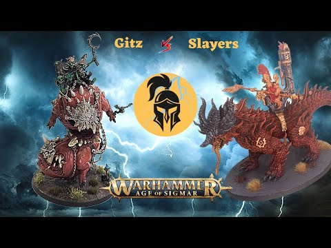 Age of Sigmar Battle Report: Gloomspite Gitz vs Fyreslayers!!