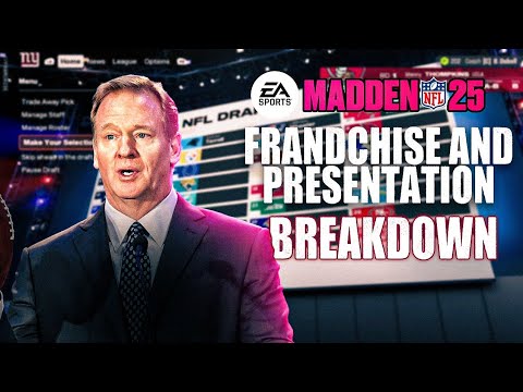 Madden 25 Franchise and Presentation Breakdown