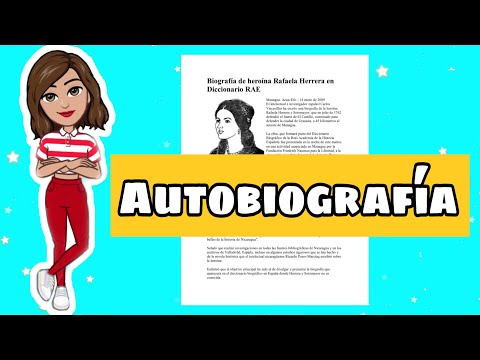 ✅LA AUTOBIOGRAFIA ¿Qué es? ¿Cómo se hace? TUTORIAL COMPLETO