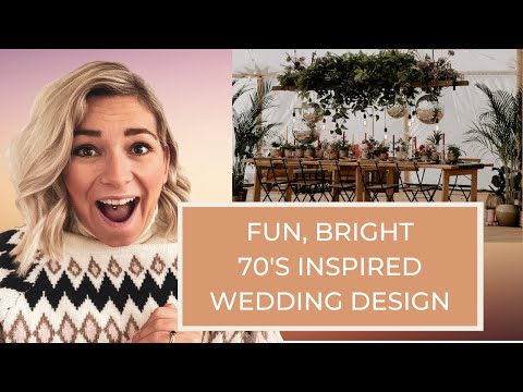 How To Create A Bright Fun Wedding Design | Part 2