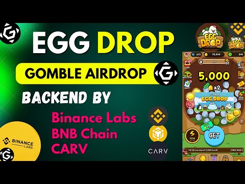 Eggdrop Airdrop || EggDrop Airdrop Gomble || Gomble EggDrop Telegram Bot Stake & Withdrawal Update