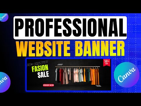 Website Banner Design in Canva Practical Tutorial | Banner Kaise Banaye Canva Se | #bannerdesign