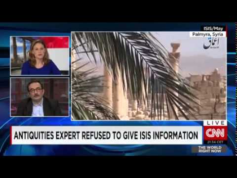 CNN News August 20 2015 Friend  Antiquities expert 'was a brave man'