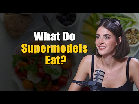 What do supermodels eat?