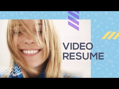 Video Resume Template - Get Hired