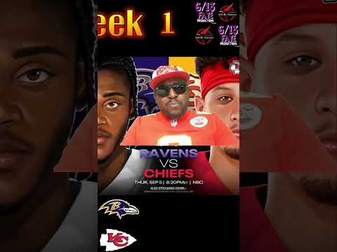 NFL SEASON starts tonight. Chiefs vs Ravens Who ya Got??? Wild Card Mar gives his predictions