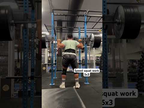 Speed squat work