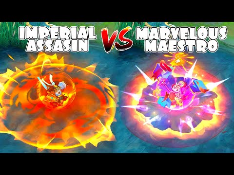 Akai Marvelous Maestro VS Imperial Assassin Skin Comparison